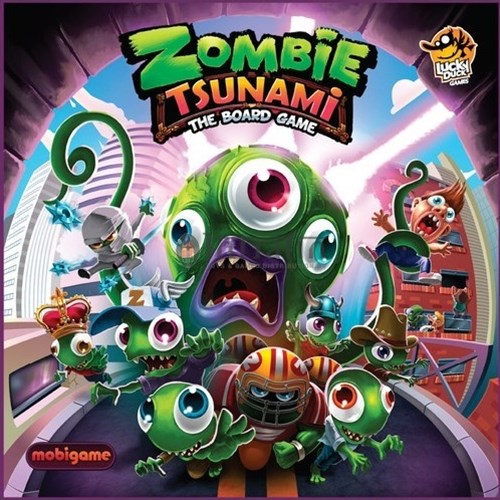 2!LKY030 Zombie Tsunami Board Game published by Lucky Duck Games