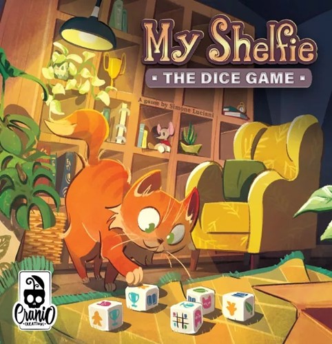 LKYMSHR02 My Shelfie: The Dice Game published by Lucky Duck Games