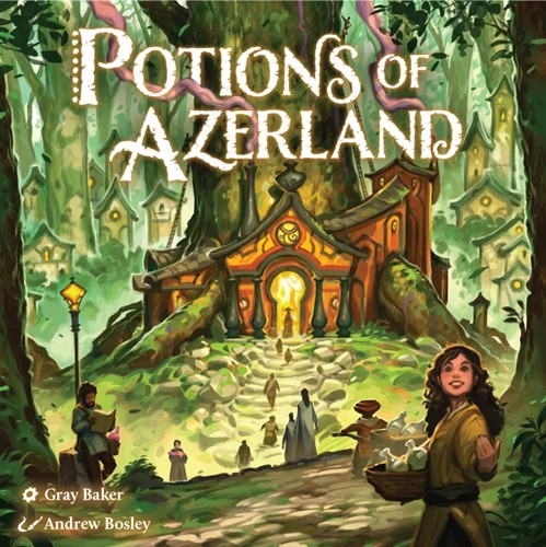 2!LKYPOAR01EN Potions Of Azerland Board Game published by Lucky Duck Games
