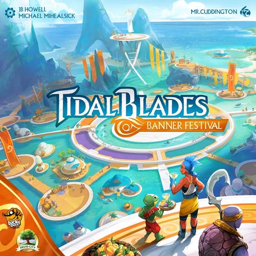 LKYTBBR01 Tidal Blades Card Game: Banner Festival published by Lucky Duck Games