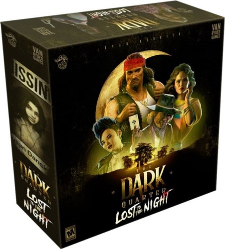 2!LKYTDQR02EN The Dark Quarter Board Game: Lost To The Night Expansion published by Lucky Duck Games
