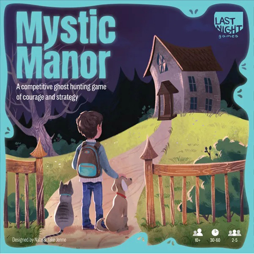 3!LNG2025MYST Mystic Manor Board Game published by Last Night Games