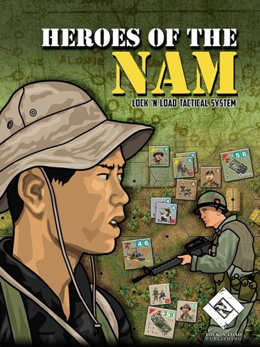 LNL312490 Lock'n'Load: Heroes Of The Nam published by Lock n Load Games