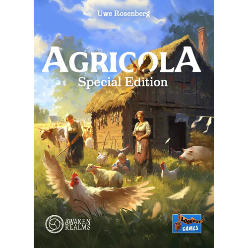 2!LOG020001 Agricola Board Game: Special Wooden Edition published by Lookout Spiele