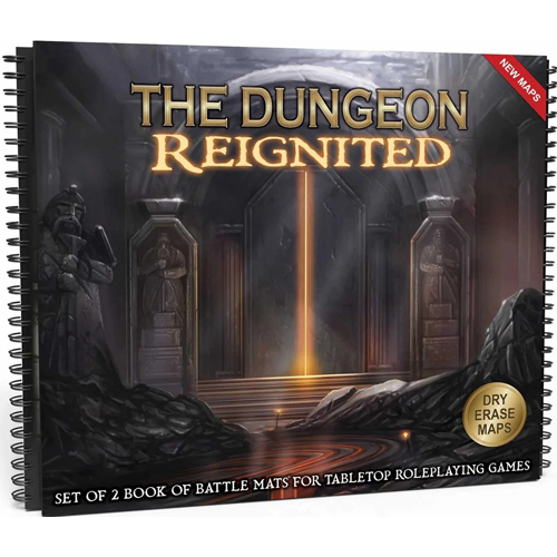 3!LOKEBM064 Loke Battle Mats: The Dungeon Reignited published by Loke Battle Mats