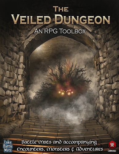 LOKELBM039 RPG Toolbox: Veiled Dungeon published by Loke Battle Mats
