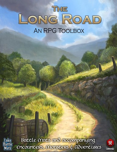 2!LOKELBM040 RPG Toolbox: Long Road published by Loke Battle Mats