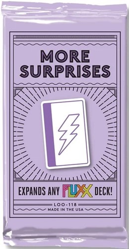 LOO118 Fluxx Card Game: More Surprises Expansion published by Looney Labs