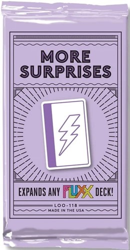 LOO118 Fluxx Card Game: More Surprises Expansion published by Looney Labs
