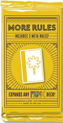 LOO119 Fluxx Card Game: More Rules Expansion published by Looney Labs