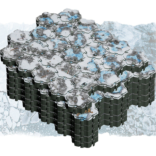 LORPKBARTKX Lorescape Terrain Tiles: Artic Pack published by Lorefoundry