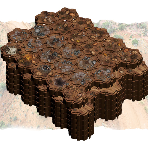 2!LORPKBBRTKX Lorescape Terrain Tiles: Barrenland Pack published by Lorefoundry