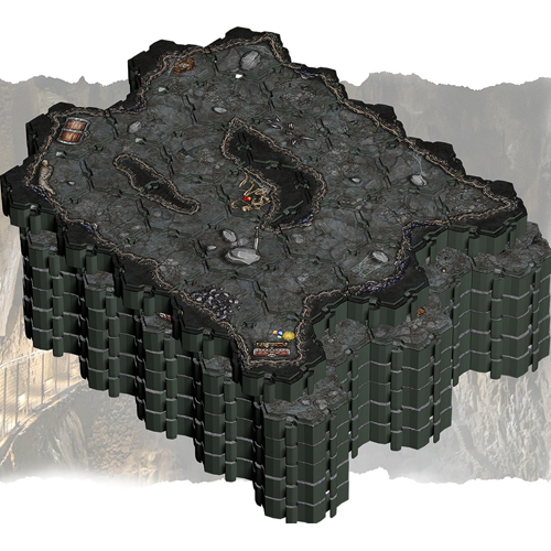 LORPKBCVCBX Lorescape Terrain Tiles: Caverns Pack published by Lorefoundry
