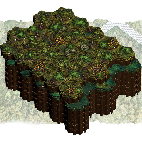 LORPKBMRTKX Lorescape Terrain Tiles: Marshland Pack published by Lorefoundry