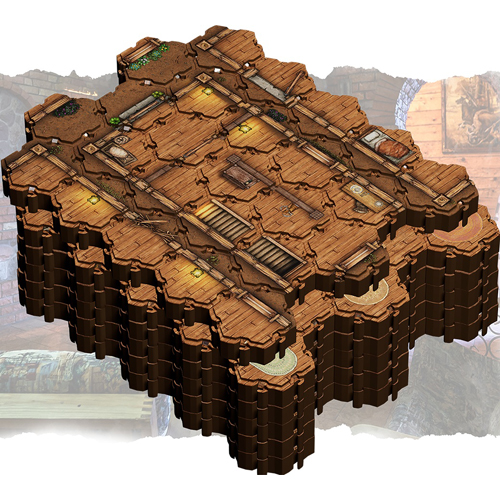 LORPKBTVCBX Lorescape Terrain Tiles: Tavern Pack published by Lorefoundry