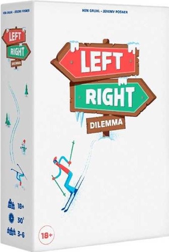 2!LRD001 Left Right Dilemma Game published by Cojones