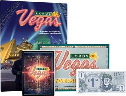 LSG20423 Lords Of Vegas Board Game: Mayfair Games Upgrade Pack published by Lone Shark Games