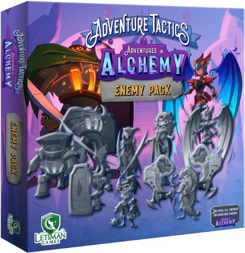 LTM032 Adventure Tactics Board Game: Domianne's Tower Adventures In Alchemy Expansion - Enemy Pack published by Letiman Games