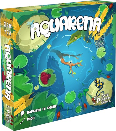 LUMAQU01EN Aquarena Card Game published by Horrible Games