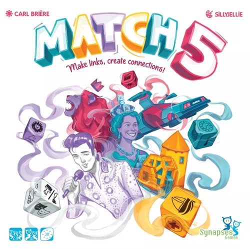 2!LUMMAT01EN Match 5 Board Game published by Horrible Games