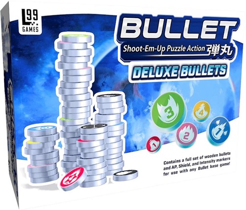 LVL99BLTDX Bullet Board Game: Deluxe Tokens published by Level 99 Games