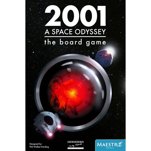 3!MAEMM2001BG001 2001: A Space Odyssey Board Game published by Maestro Media