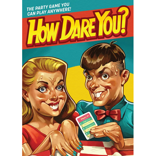 MATALIDOU001701 How Dare You Card Game published by Matagot SARL