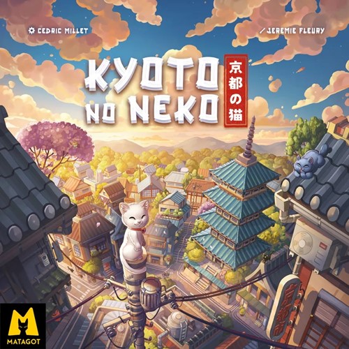 2!MATKNN001342 Kyoto No Neko Board Game published by Matagot SARL