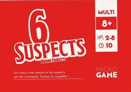 2!MATMCG008414 6 Suspects Board Game: Micro Game Edition published by Matagot SARL