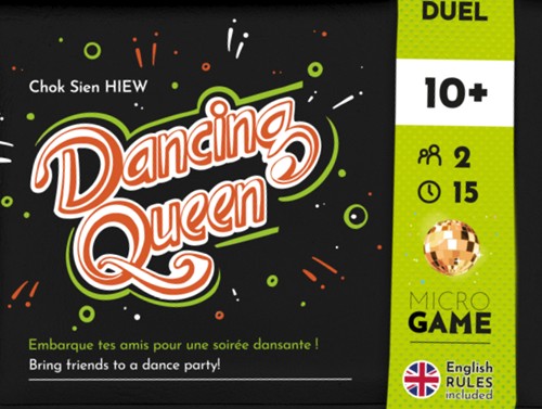 2!MATMCG009557 Dancing Queen Board Game: Micro Game Edition published by Matagot SARL