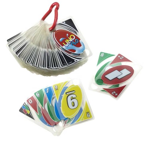 2!MATP1703 UNO H2O To Go Card Game published by Mattel