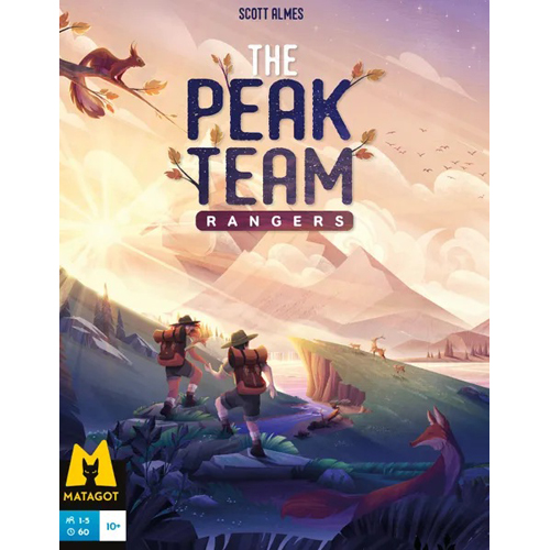 2!MATPEA001639 The Peak Team Board Game published by Matagot SARL