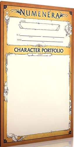 MCG251S Numenera RPG: Character Portfolio published by Monte Cook Games