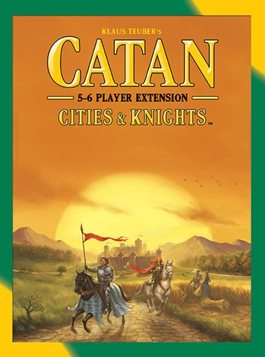 MFG3078 Catan 5th Edition Board Game: Cities And Knights 5-6 Player Extension published by Mayfair Games