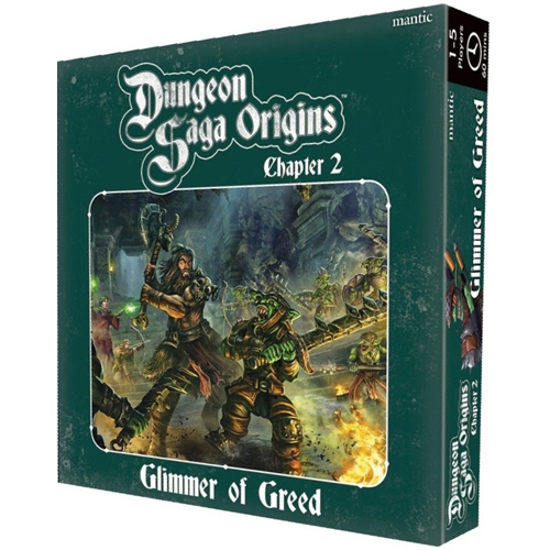 MGDSO103 Dungeon Saga Origins Board Game: Glimmer Of Green Expansion published by Mantic Games