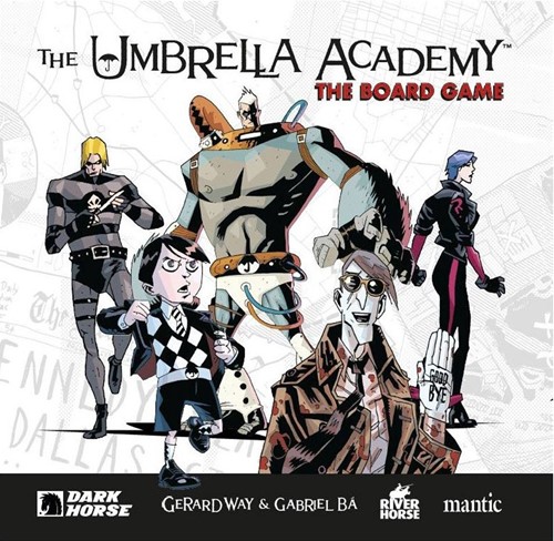 2!MGUA101 The Umbrella Academy Board Game published by Mantic Games
