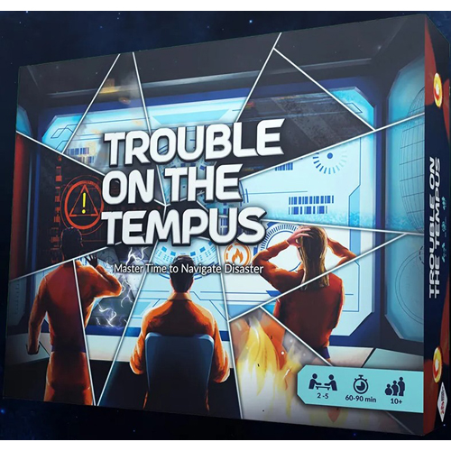 1!MINORTOTT Trouble On The Tempus Board Game published by Minor Disaster Games