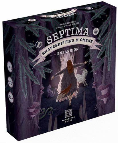 MINSE03 Septima Board Game: Shapeshifting And Omens Expansion published by Mindclash Games