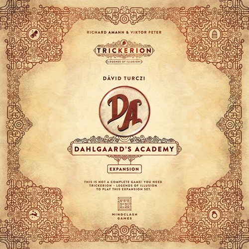 MINTRN01 Trickerion Board Game: Dahlgaard's Academy Expansion published by Mindclash Games