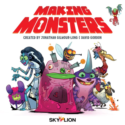 2!MM001 Making Monsters Board Game published by Sky Lion Games