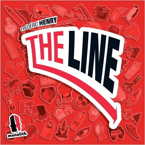 2!MOLINE0101 The Line Card Game published by Monolith Board Games