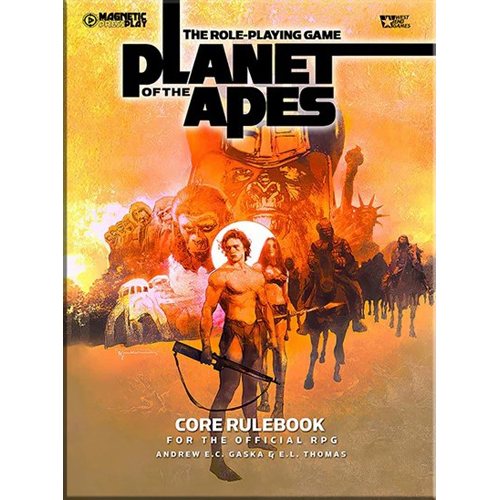 MPPPAPES01 Planet Of The Apes RPG: Core Rulebook published by Magnetic Press Play