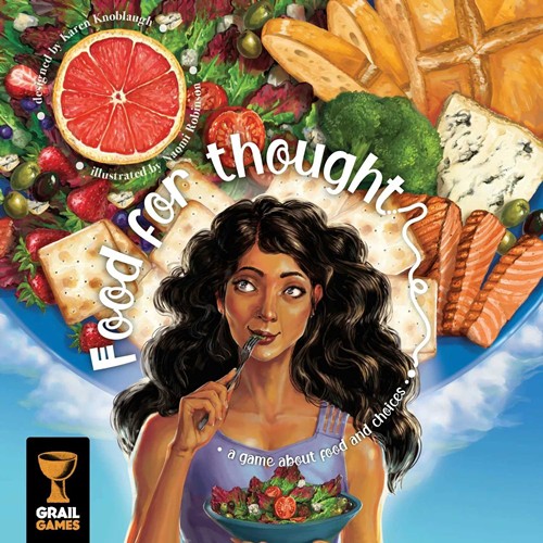 3!MTGGRLCSM001515 Food For Thought Board Game published by Matagot SARL