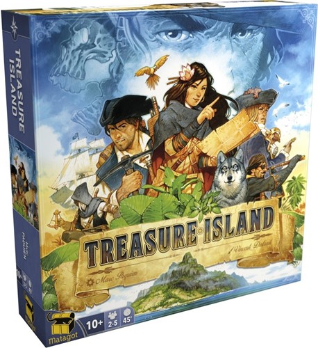 MTGISLE001 Treasure Island Board Game published by Matagot SARL