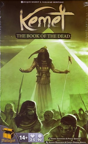 MTGKEM024875 Kemet Board Game: Book Of The Dead Expansion published by Matagot SARL