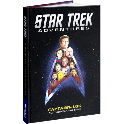 1!MUH0142626 Star Trek Adventures RPG: Captain's Log Solo RPG (2026 Edition) published by Modiphius