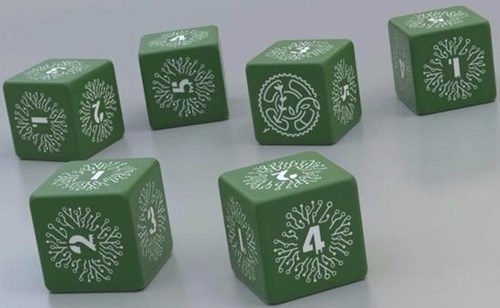 MUH051228 Legacy Life Among The Ruins RPG 2nd Edition: Custom Dice Set published by Modiphius