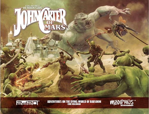 John Carter Of Mars RPG: Core Rulebook Adventures On The Dying World Of Barsoom