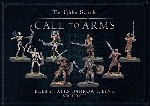 MUH052032 Elder Scrolls Miniatures Game: Call To Arms Core: Bleak Falls Barrow Delve Set published by Modiphius