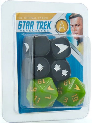 Star Trek Adventures RPG: Kirks Tunic Dice Blister